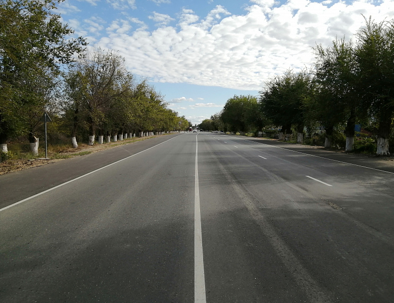 В Астраханской области по нацпроекту отремонтировали более 134 километров дорог