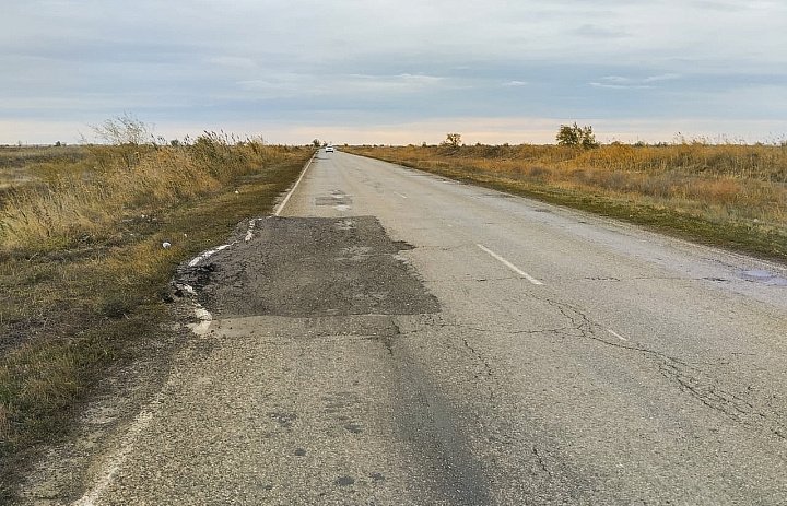 В Ахтубинском районе приступают к ремонту двух участков автодороги Волгоград – Астрахань