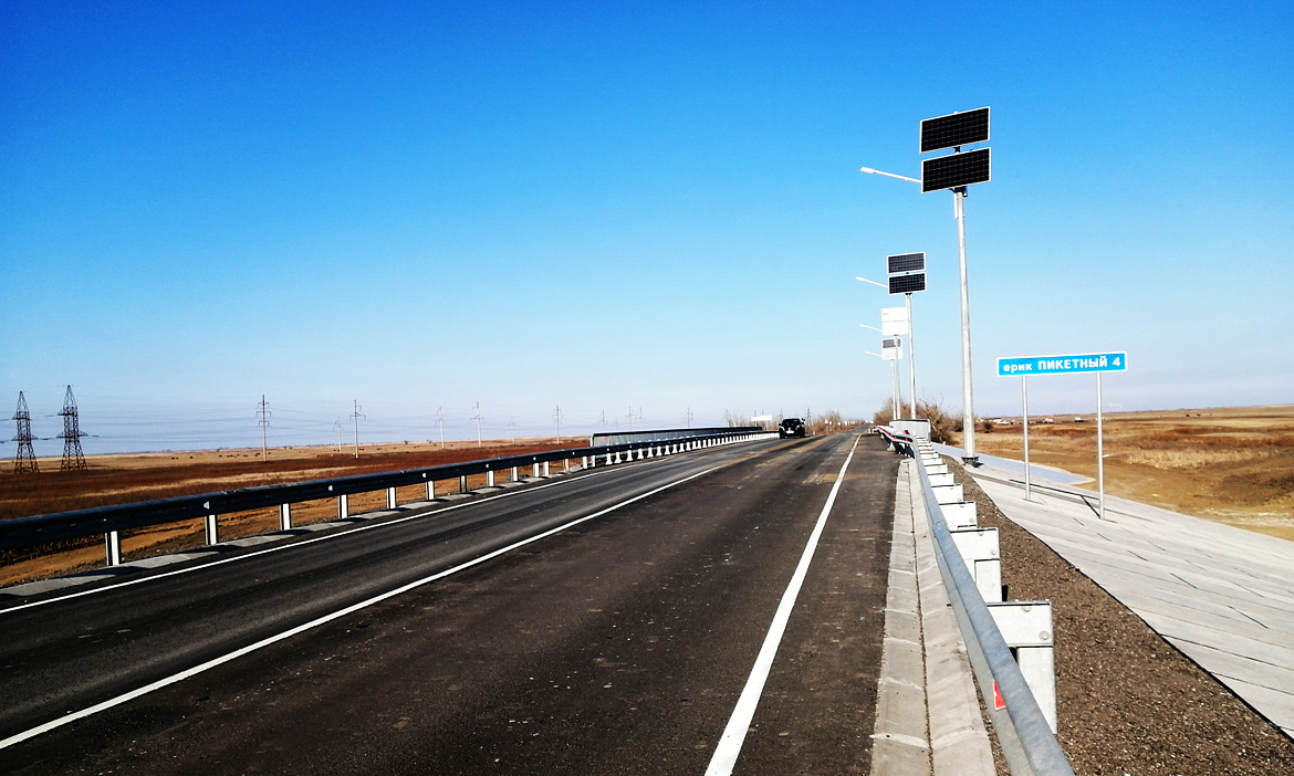 В Астраханской области отремонтировали еще один мост по нацпроекту
